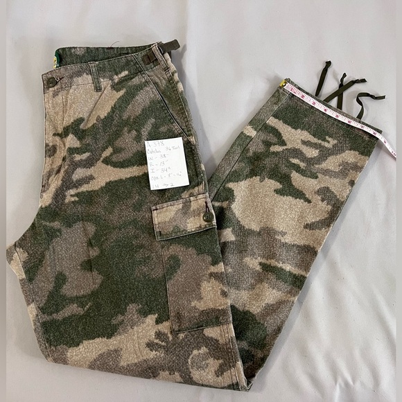 CABELAS‎ CAMO CARGO HUNTING PANTS MENS SZ 36 TALL - Picture 11 of 11